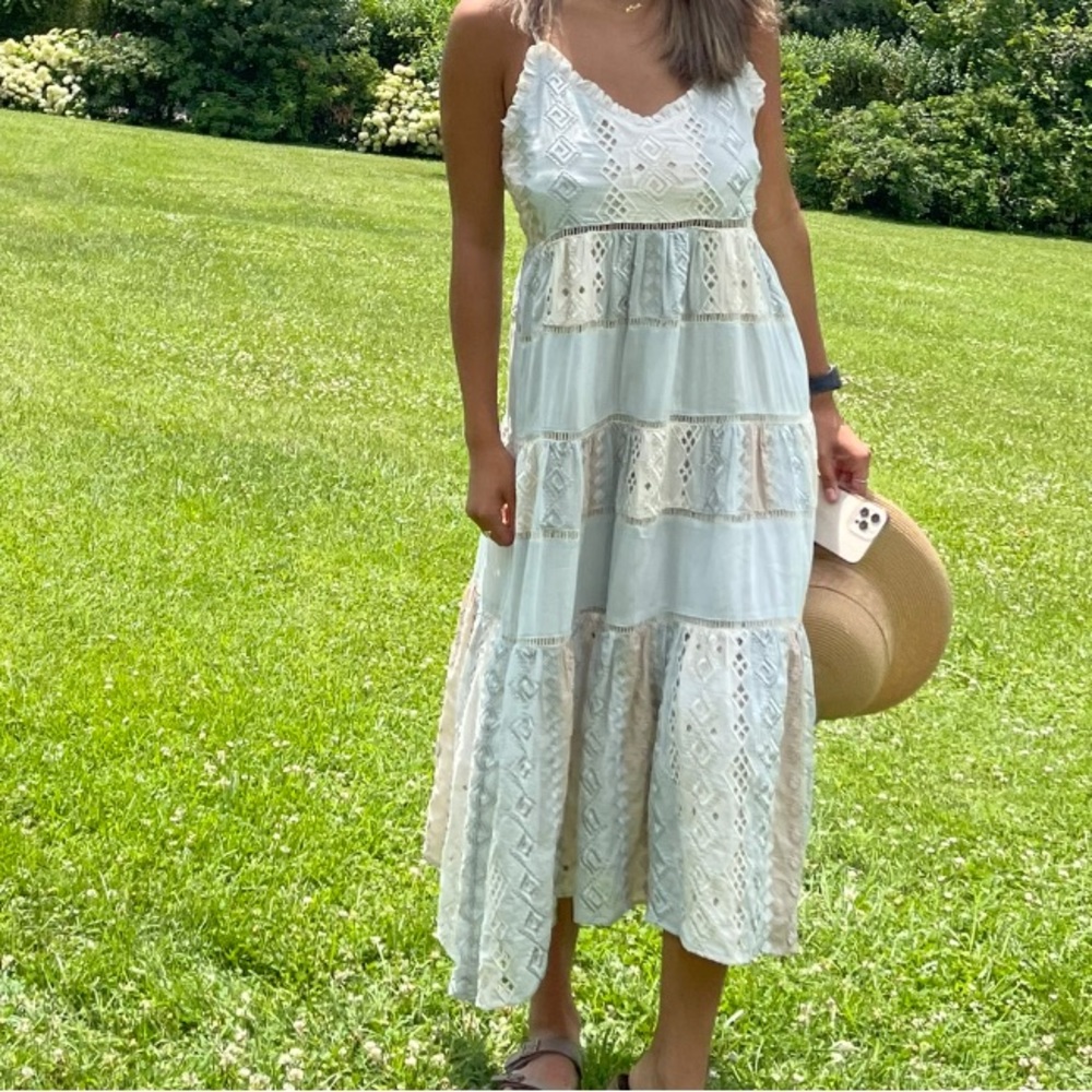 Baby doll maxi dress
